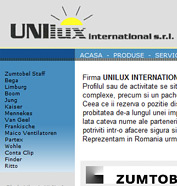 web design, optimizare site - Unilux Internațional