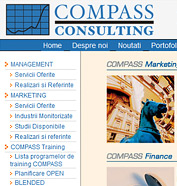 web design, modul de administrare site, optimizare site - COMPASS Consulting