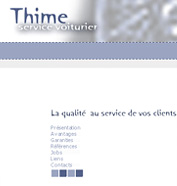 corporate id, web design - Thime