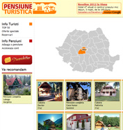 corporate id, web design, modul de administrare site, optimizare site - Pensiune Turistică