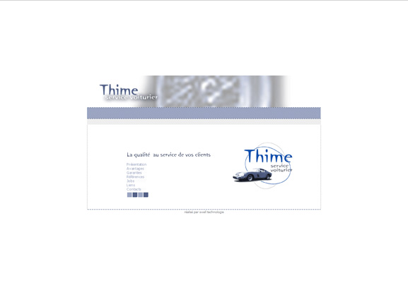 Prima pagină a site-ului web thime.com